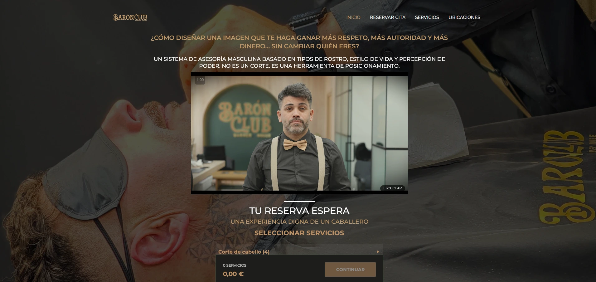Página web de BaronClub, barbería premium — diseño web y SEO por Cernext, soluciones tecnológicas desde Lima, Perú Página web de BaronClub, barbería premium — diseño web y SEO por Cernext, soluciones tecnológicas desde Lima, Perú