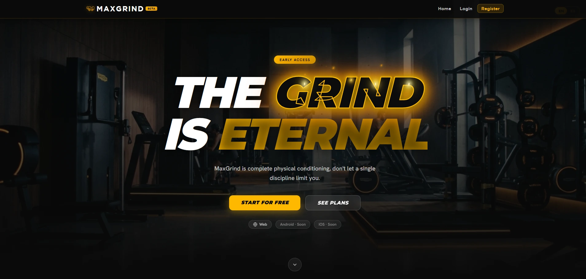 Página web fitness de MaxGrind — desarrollo web por Cernext, soluciones tecnológicas en Lima, Perú Página web fitness de MaxGrind — desarrollo web por Cernext, soluciones tecnológicas en Lima, Perú