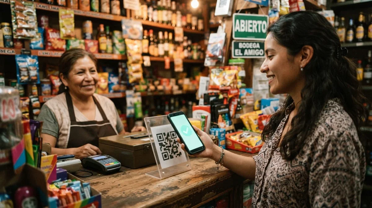 pago con celular por QR